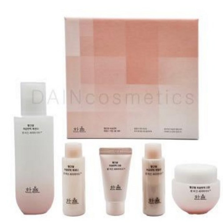 한율 빨간쌀 보습탄력 에센스 크림 2종세트