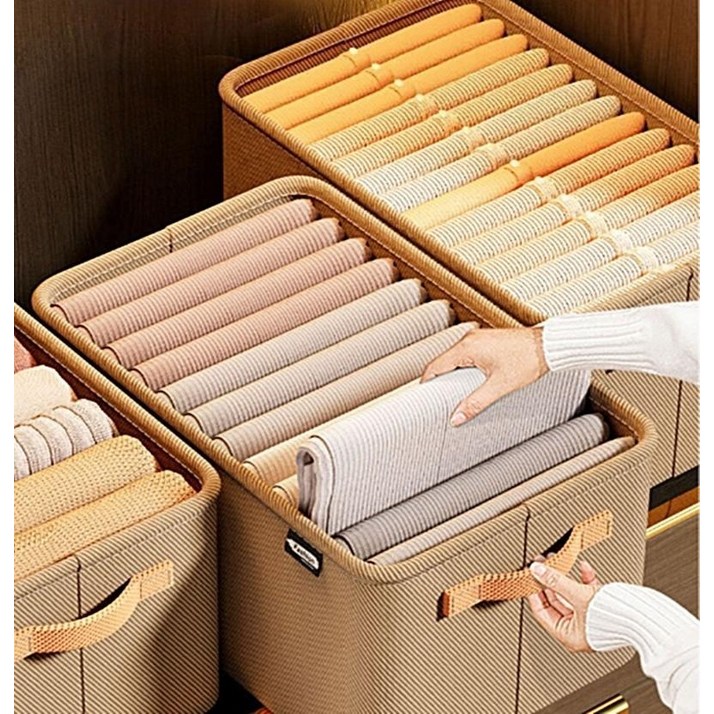 3ps 접이식 수납함 대용량 옷 정리함 중형 대형 특대형
