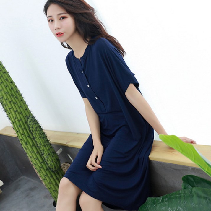 세상편한 빅사이즈 모달원피스 임부원피스 수유원피스