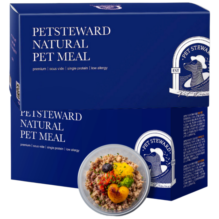 펫스튜어드 맞춤형 케어 건강 관리 식단 사료 8종 강아지화식 수비드 자연식 65g, 100g, 1개