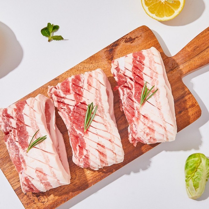 친절정육점 벌집 삼겹살