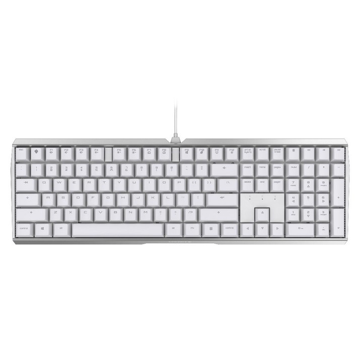 CHERRY 기계식 유선 일반형 키보드, 화이트적축, MX BOARD 3.0S 적축, 적축 CHERRY 기계식 유선 일반형 키보드, 화이트적축, MX BOARD 3.0S 적축, 적축