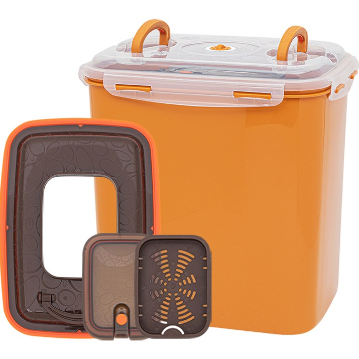 이지앤프리 황토누름독 스마트 김치통