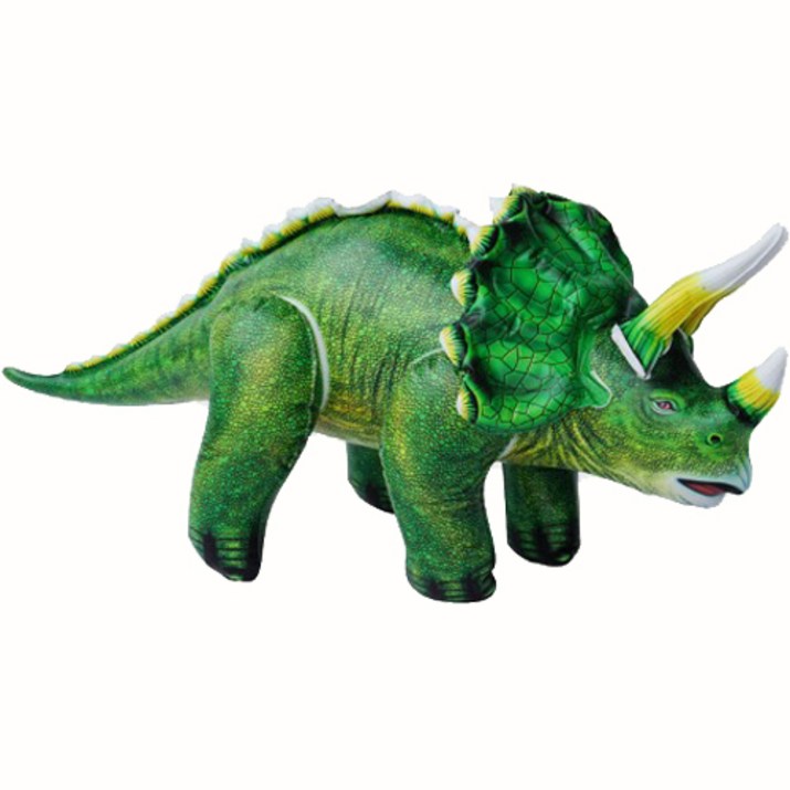 인디케이 트리케라톱스 공룡 풍선, 그린, 1개 7149037918