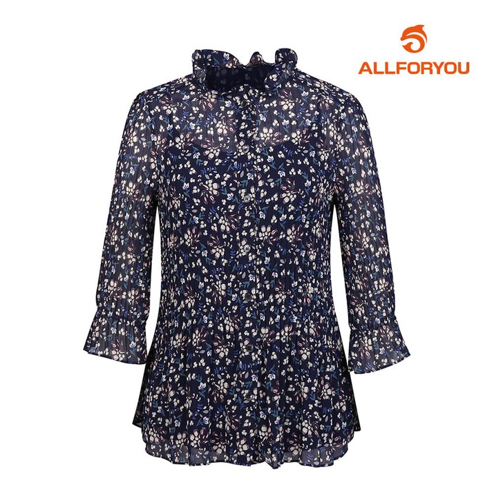 [올포유] 여성 플리츠 블라우스 ALBLK6216-915_G