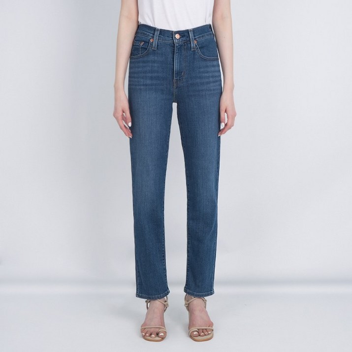 리바이스 핏좋은청바지 여성 청바지 724 미디엄 인디고 1개 26