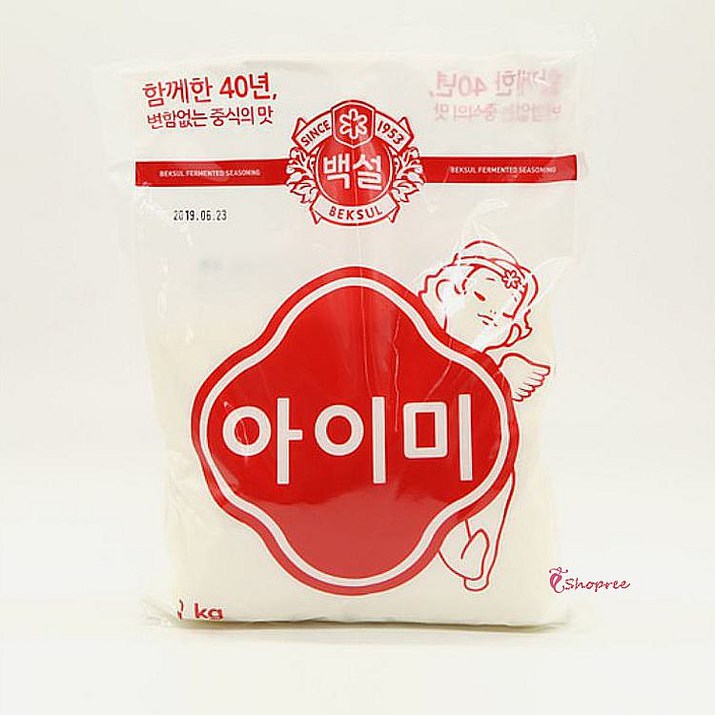 백설아이미 백설첨가제 글루탐산 향미 중식 2Kg 조미료 감칠맛 이노신산 구아닐산rst608