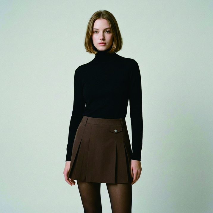 온앤온 여성용 맞턱 큐롯 미니 PT 팬츠