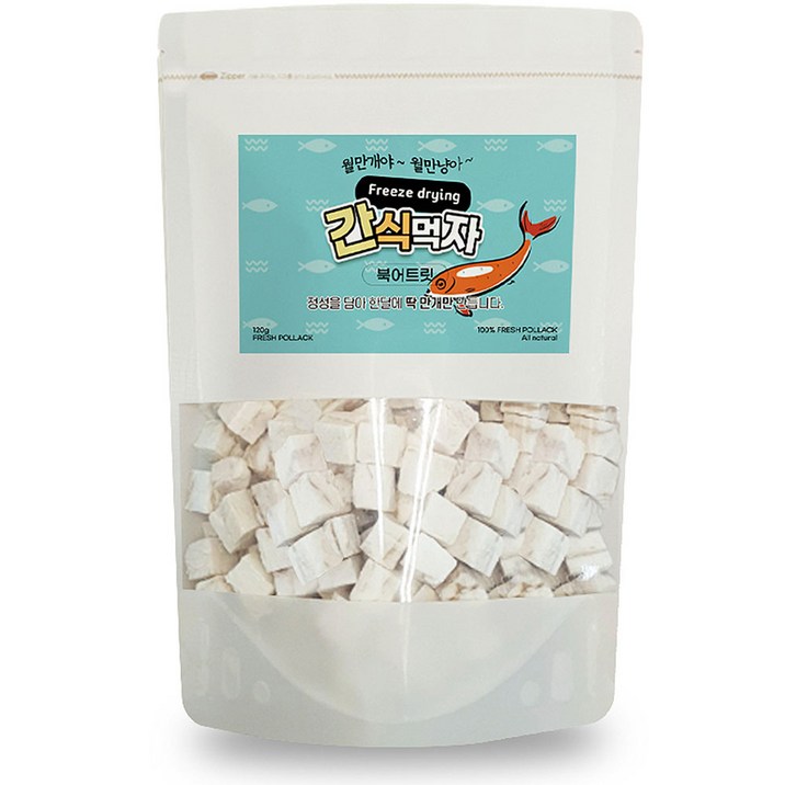 간식먹자 동결건조간식 북어트릿, 북어, 1개, 120g 간식먹자 동결건조간식 북어트릿, 북어, 1개, 120g