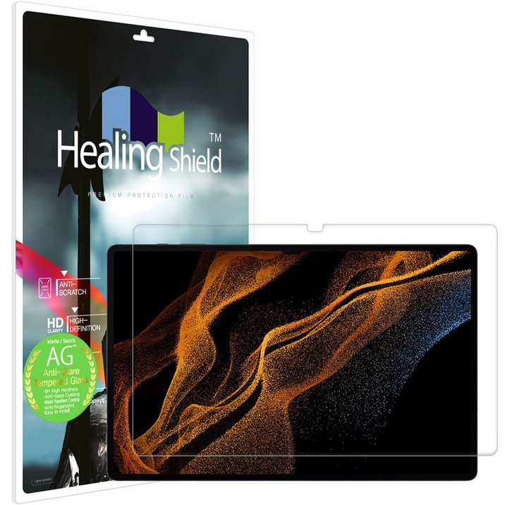 힐링쉴드 저반사 지문방지 태블릿PC 액정 보호필름, 단일색상