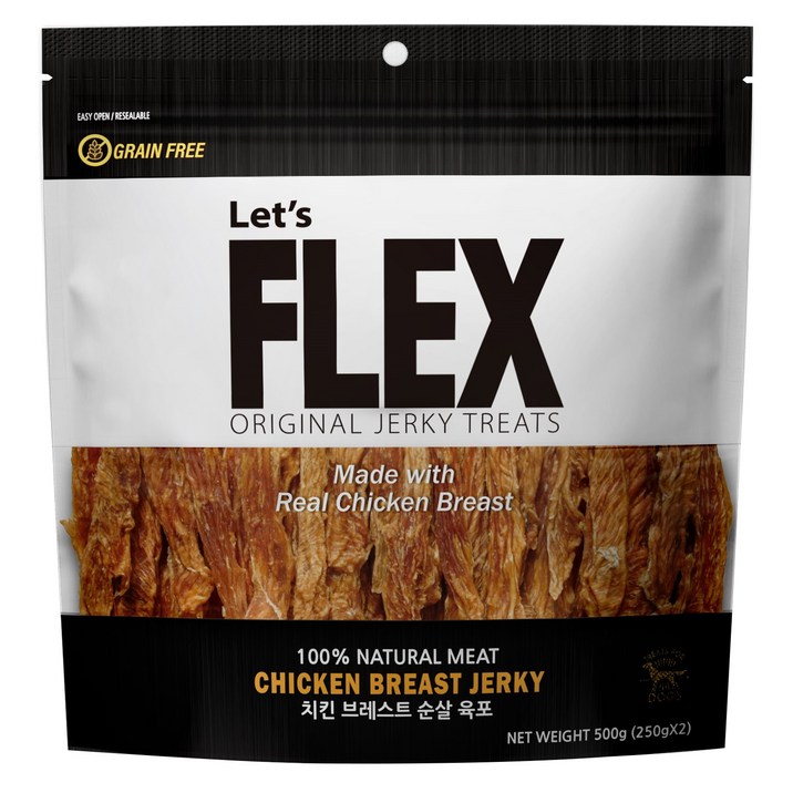 플렉스 강아지 그레인프리 육포