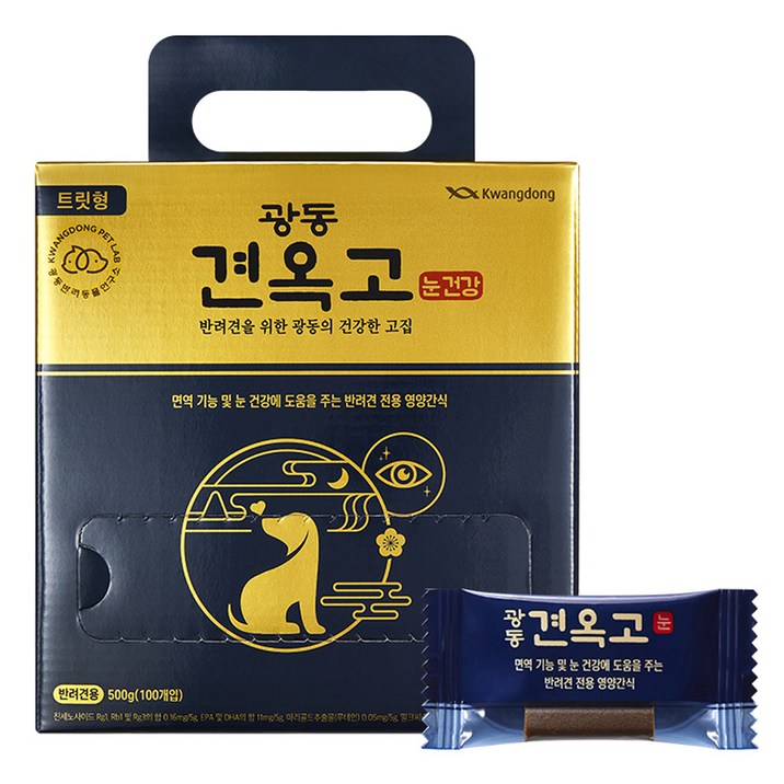 견옥고 강아지 영양제, 눈물개선눈건강, 1개
