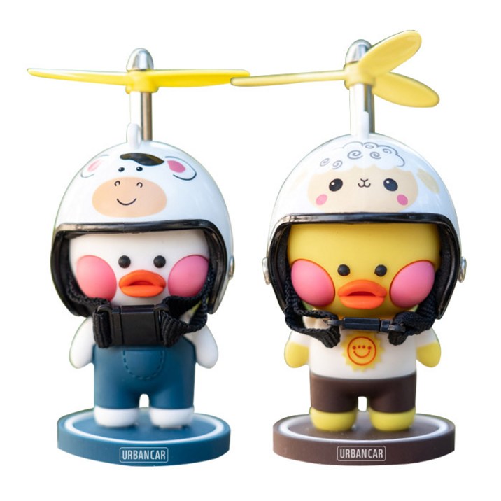 어반카 자동차 오토바이 프로펠러 인형장식 2종 세트