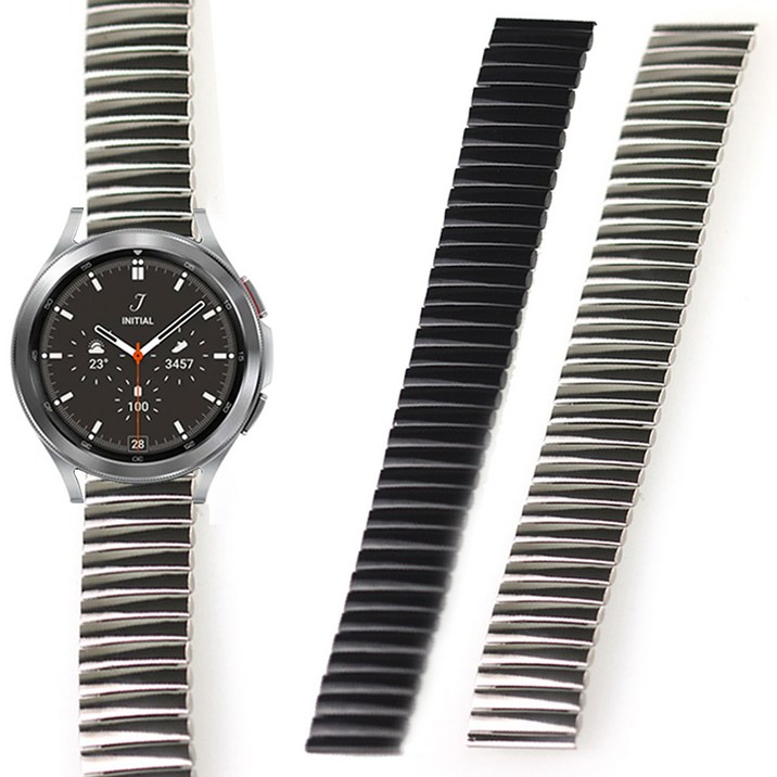갤럭시워치4클래식46mm 메탈줄 텐션밴드 호환스트랩 갤럭시워치4클래식46mm 메탈줄 텐션밴드 호환스트랩
