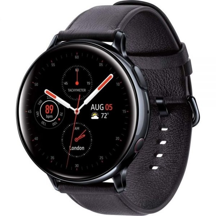 삼성 갤럭시 워치 액티브2 LTE 스마트워치 (스테인리스 스틸, 44mm, 블랙) (리퍼비시)
