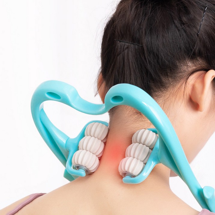 6볼 롤링 승모근 뒷목 림프마사지 뭉친 근육