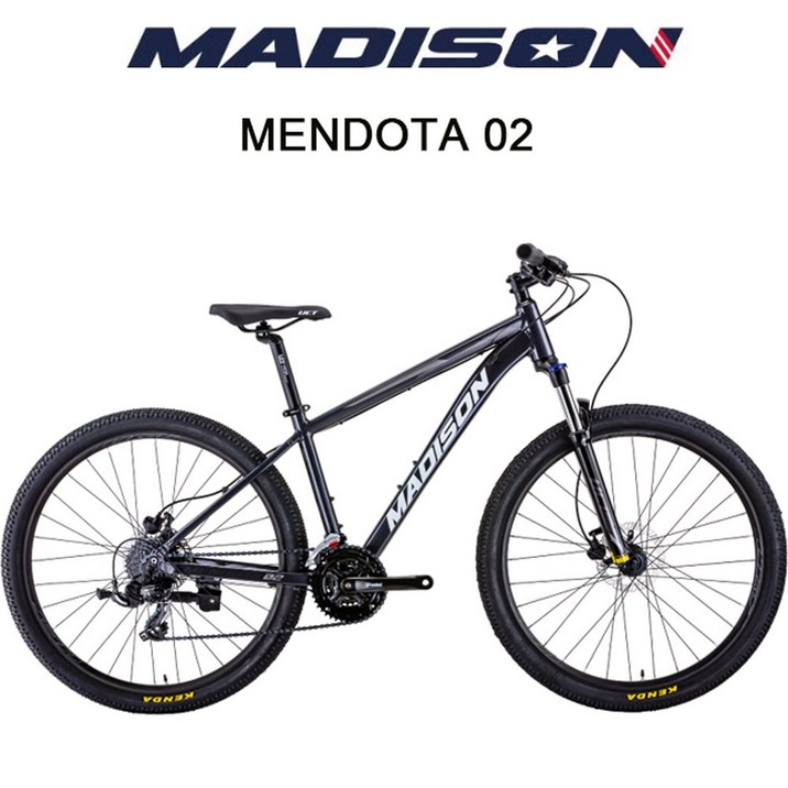 완조립 2022 매디슨바이크 멘도타02 27.5인치 24단 유압디스크 브레이크 알루미늄 MTB 자전거