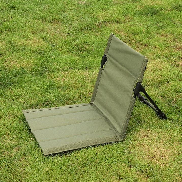 킬제이 휴대용 접이식 잔디의자 야외 좌식 리클라이너 캠핑 피크닉 낚시 체어