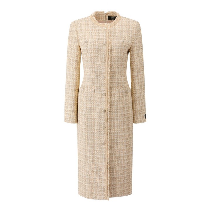 [국내백화점] 모조 팬시소재 슬림핏 원피스