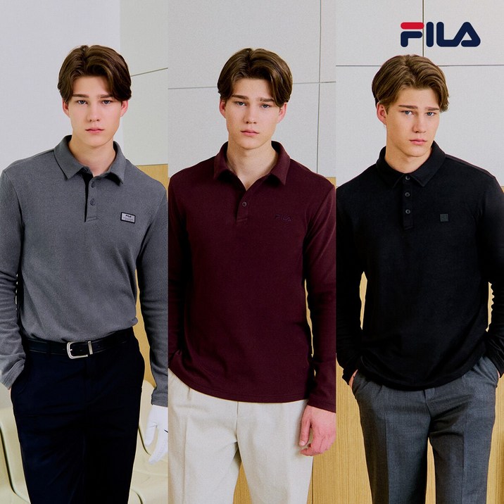 FILA휠라 남성 24FW 옵티마 웜 카라티 3종