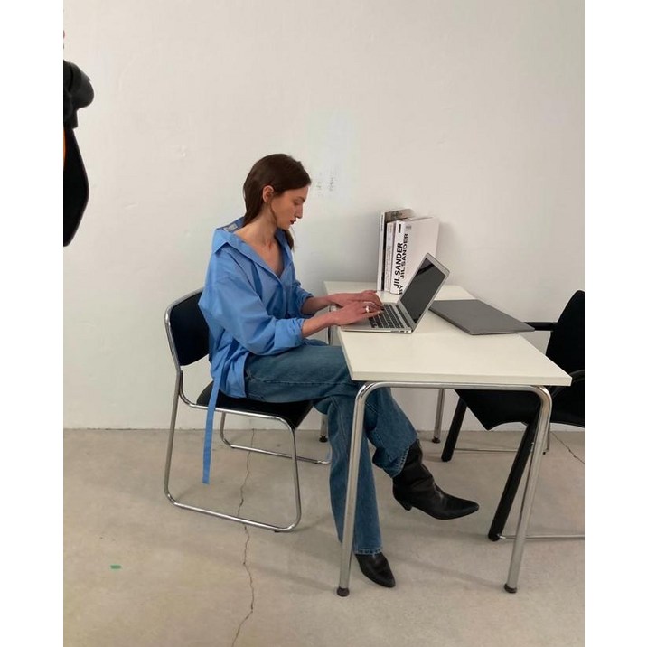 런던플랏 슬릭 데님 2color 25SS