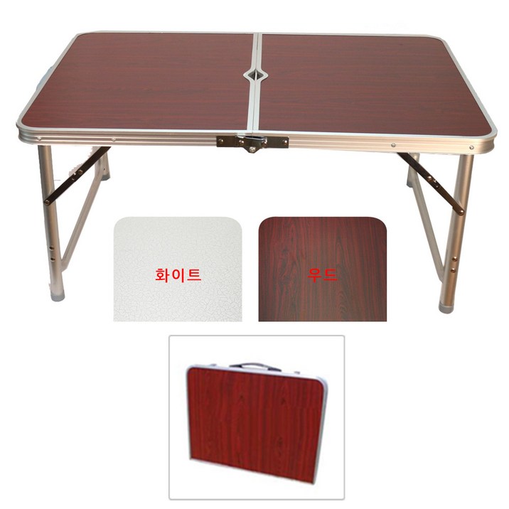 파피앙 캠핑테이블(90*60) 미니테이블 폴딩 테이블 캠핑용품, 우드 3966403