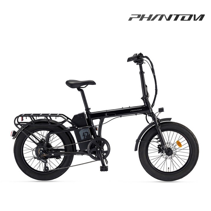 삼천리 2026 20 팬텀 폴라리스 2.0 전기자전거 폴딩 접이식 자전거, 블랙, 알루미늄