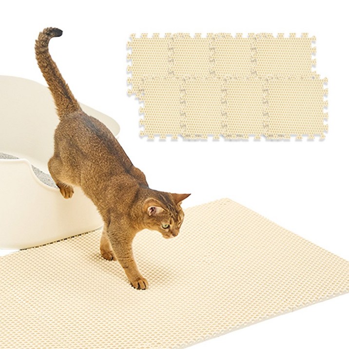 헨로포우 고양이 모래매트