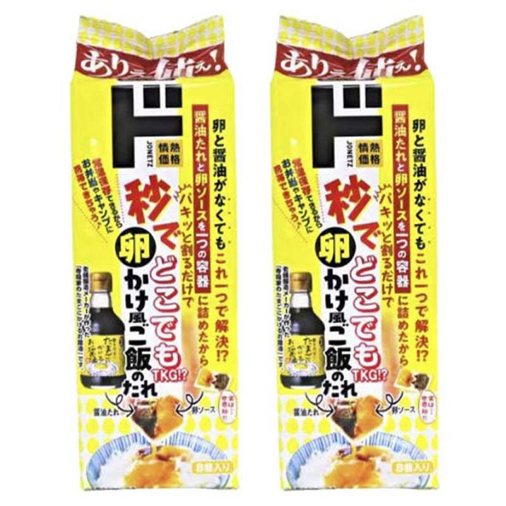 돈키호테 순식간에 어디서나 TKG? 간장계란밥 소스, 144g, 2개