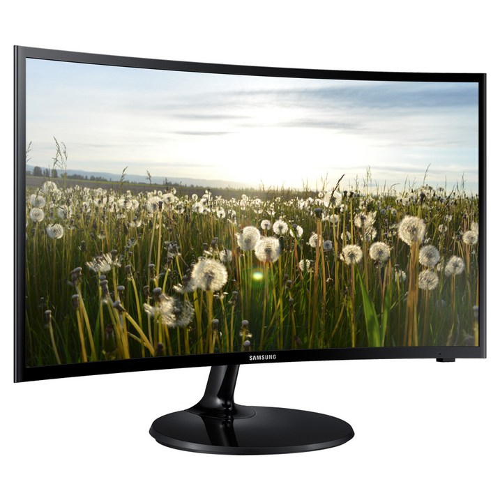 삼성전자 V27F390  VA 광시야각 커브드 27인치 디지털TV PIP리모콘 중고AA