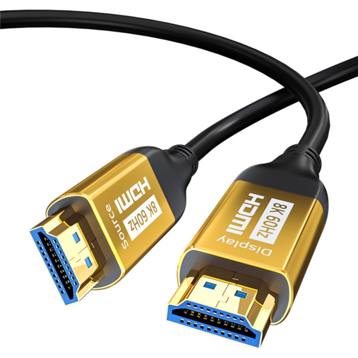 엠비에프 광HDMI 2.1 8K 60Hz 장거리 AOC 케이블 MBF8KHDMI100, 1개, 100m
