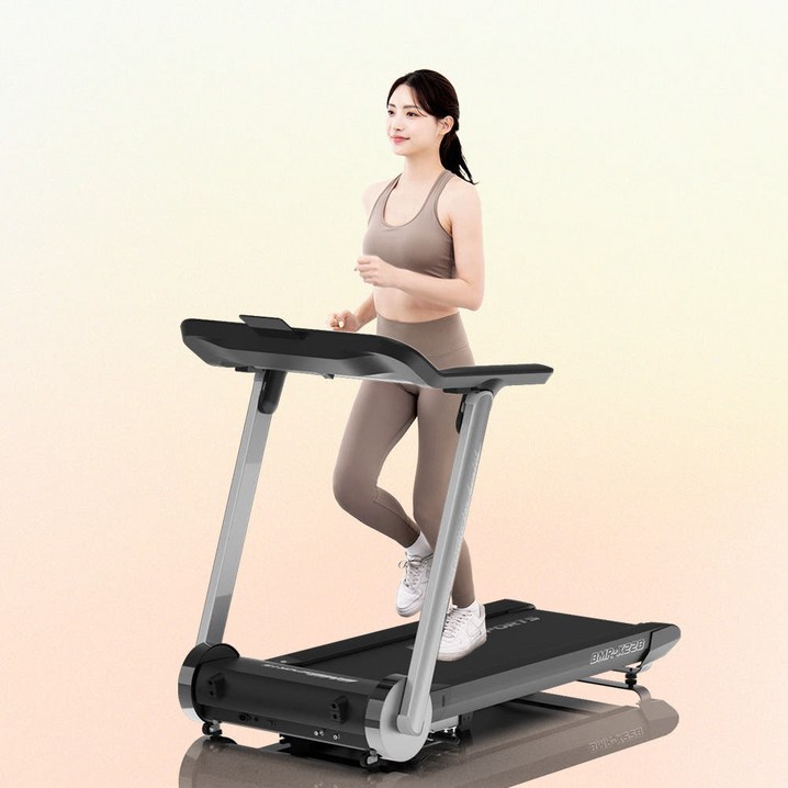 비앰비스포츠 리얼런닝머신 BMRX22 층간진동흡수 무진동 저소음 가정용 런닝 B, 블랙, BMRX22B