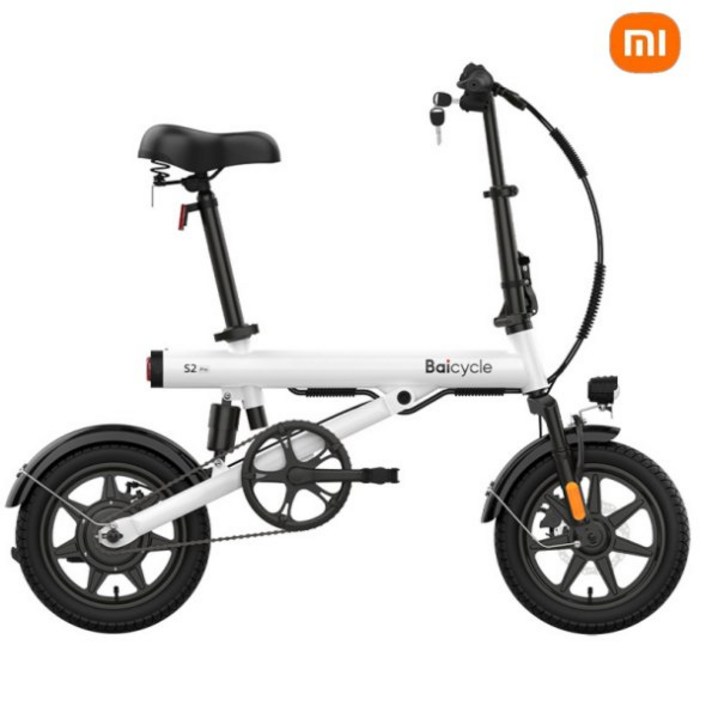 오늘출발관세포함샤오미  Baicycle S2pro 접이식 전기 자전거 초경량