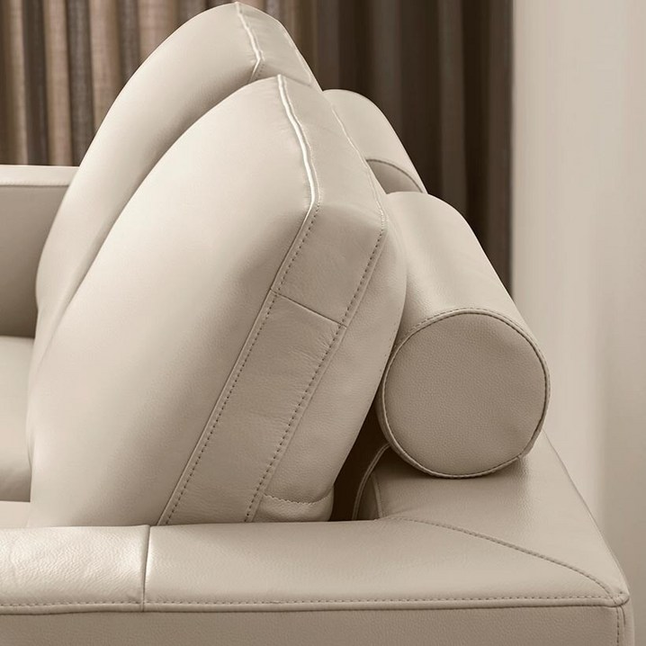 까사미아까사미아 캄포레더 쁘띠 헤드쿠션라이트그레이