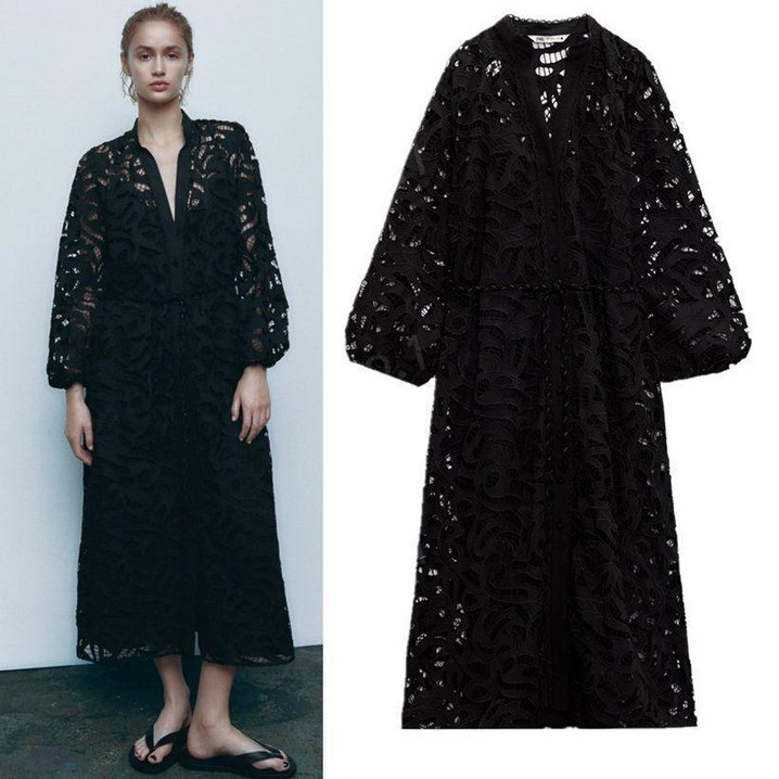 자라 블랙 컷아웃 원피스 ZARA 자라 블랙 컷아웃 원피스 ZARA