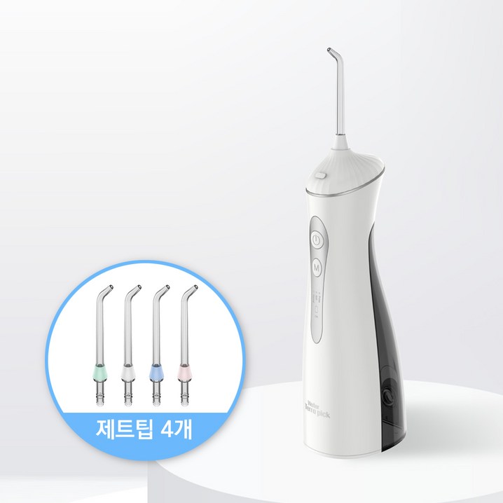 치아세척기 블리스토 워터테라픽 휴대용 구강세정기, WT01