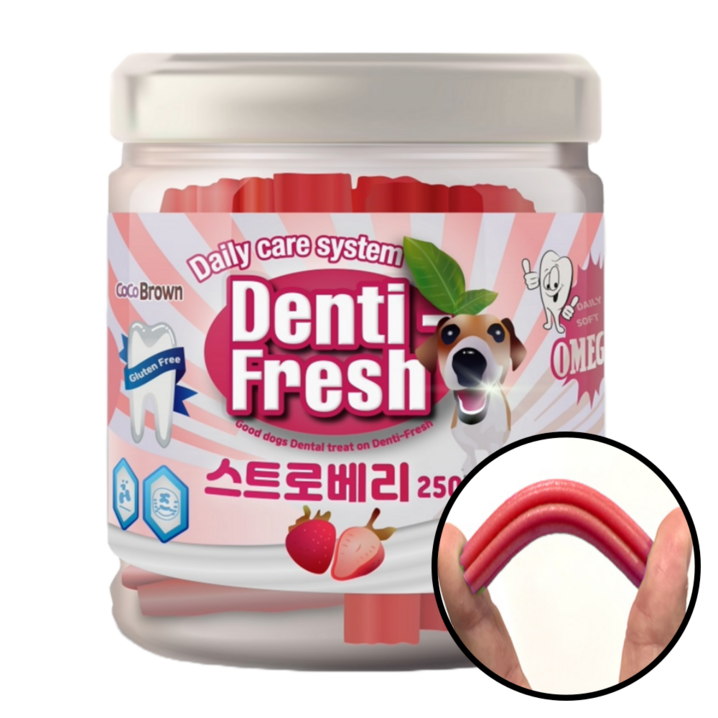 덴티프레쉬 애견 덴탈껌 250g 덴티프레쉬 애견 덴탈껌 250g