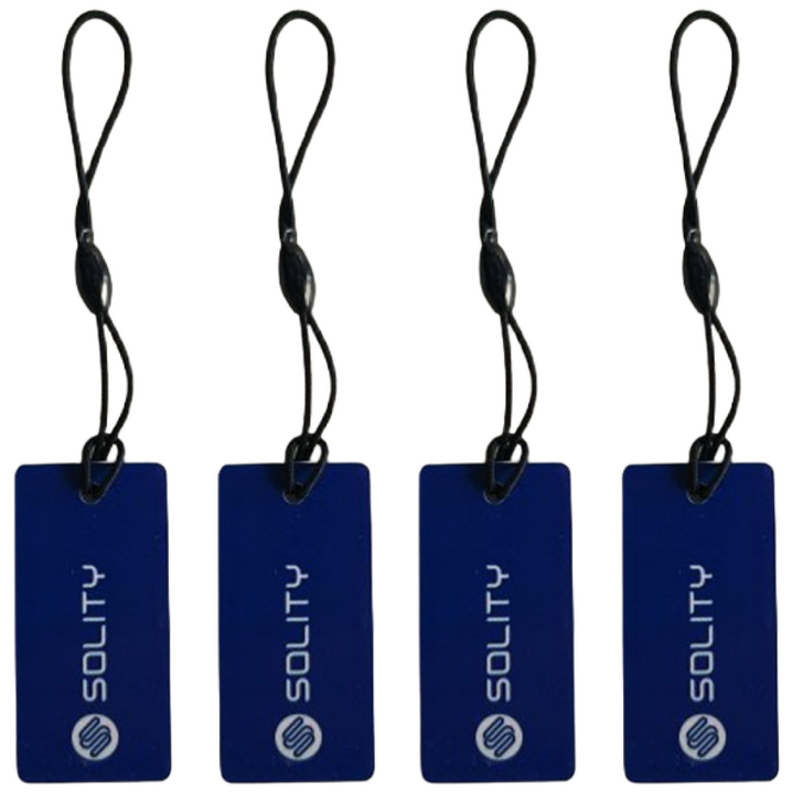 솔리티 RF 키태그 카드키 도어락 호환 고리형 걸이형 4장
