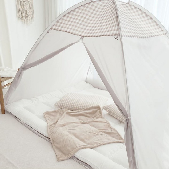 핫방 프리미엄 원터치 모던 난방텐트  보관가방