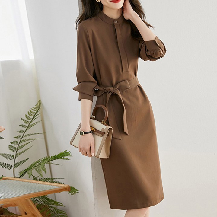 페이퍼먼츠 라운드넥 여리핏 스트랩 미디 원피스 03939 페이퍼먼츠 라운드넥 여리핏 스트랩 미디 원피스 03939