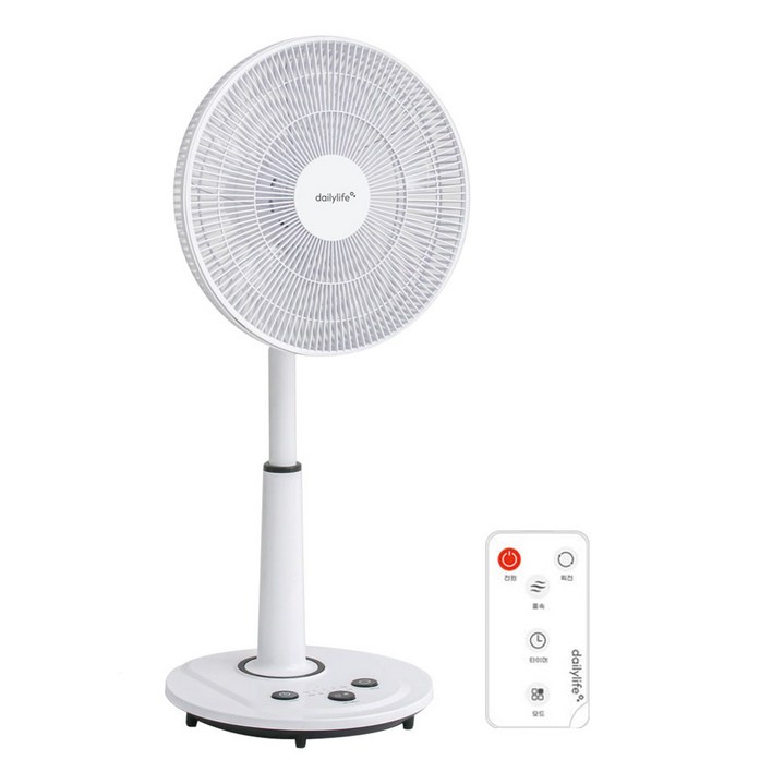 델라이프 5엽 써큘레이터형 초미풍 리모컨 발터치 선풍기 35cm, DF-S14FT