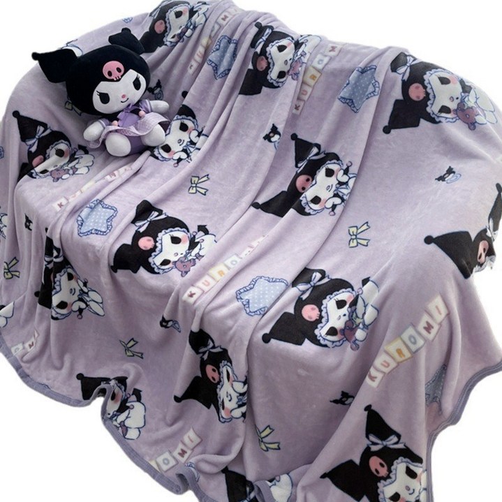 산리오 캐릭터 사계절 극세사 무릎 담요