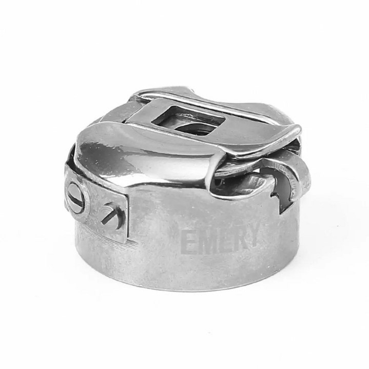 재봉 미싱  스틸 산업용 재봉틀 보빈 케이스 도구 실버 스풀 오래된 페달 액세서리