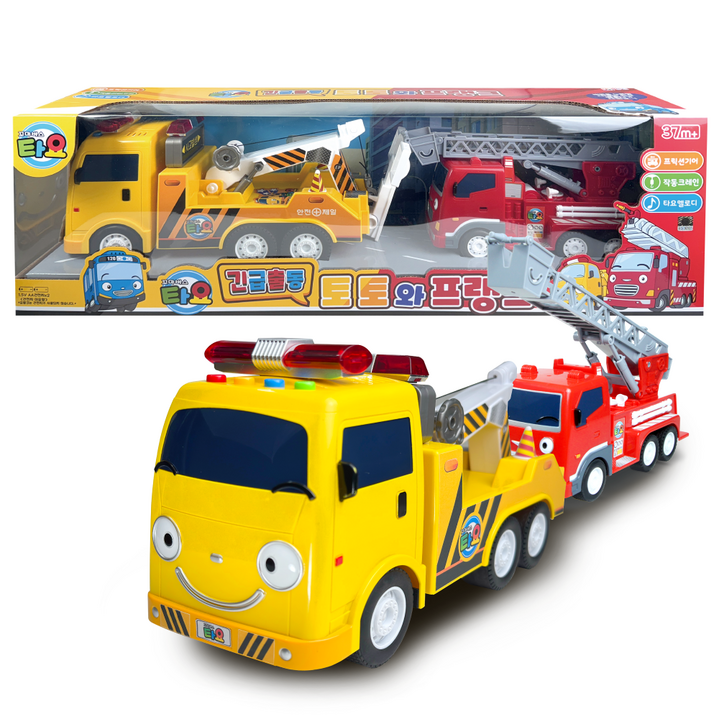 타요 긴급출동 토토와프랭크 세트, 1개