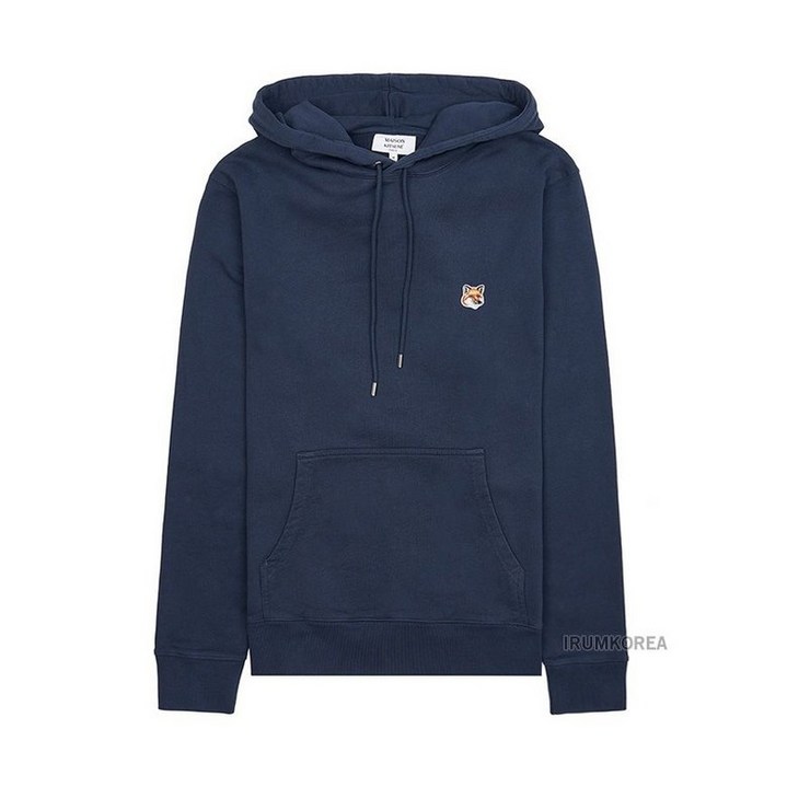 [백화점출고] 메종키츠네 FW24 남성 폭스 헤드 패치 후드티 LM00702KM1 P476