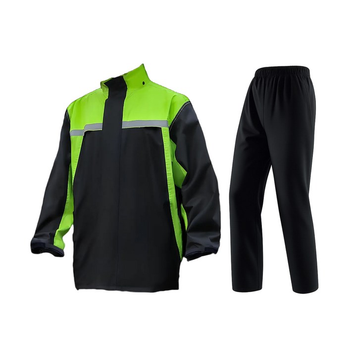 하믄 프리미엄 라이딩 배달 오토바이 우비 레인코트 상하의 세트