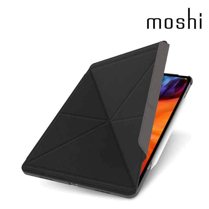 모쉬 아이패드 프로 12.9in 3/4/5/6세대 버사커버 케이스, 99MO231604 - Charcoal Black