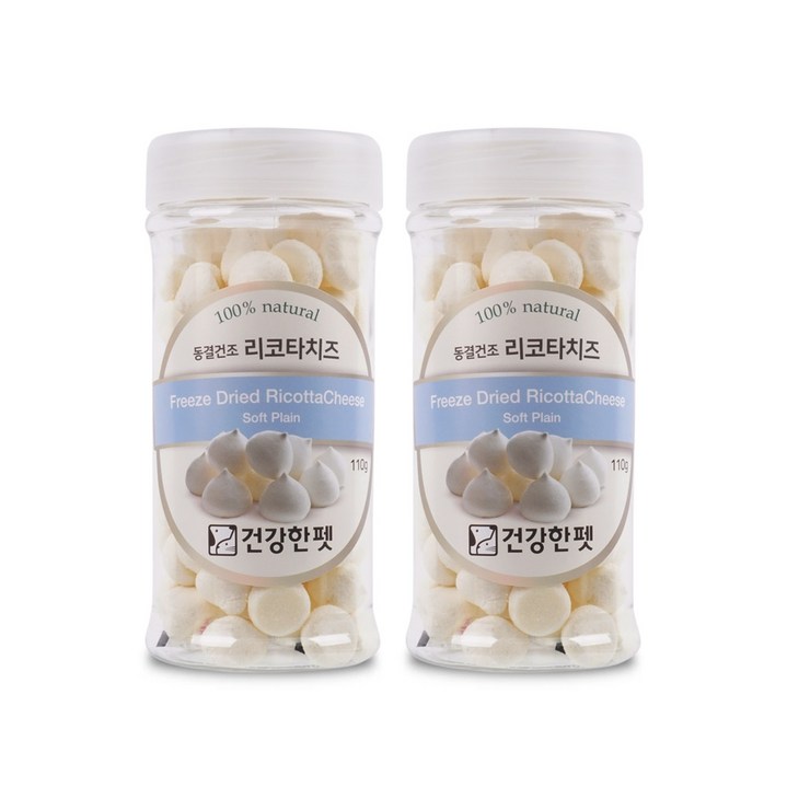 건강한펫 동결건조 리코타치즈 110g