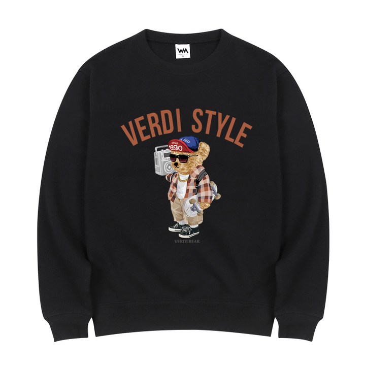 베르디베어 곰돌이 남자 여자 맨투맨