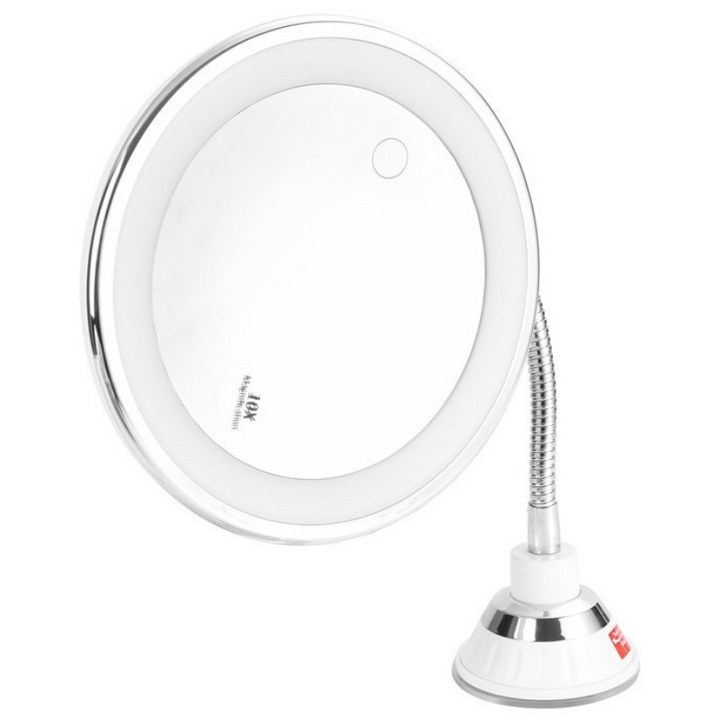 치트몰 LED 10배 확대 화장 조명 거울 (2가지 타입), L타입